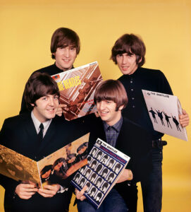 Beatles holdingalbums